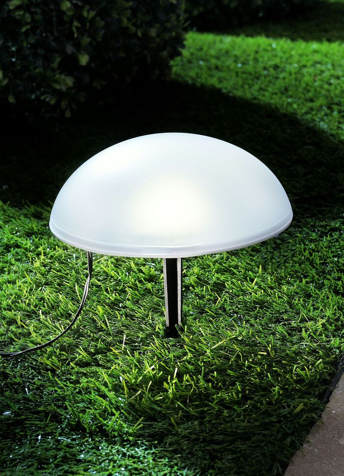 LED-Solar-Halbkugeln, 5er-Set, mit Erdspieß 