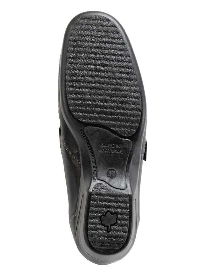 ELENA EDEN Mokassin-Trotteur mit luftigen Durchbr&uuml;chen SCHWARZ