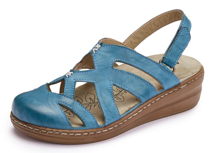 Gemini Sandale aus schattiertem Rind-Nappaleder 