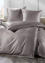 Hochwertige Bettw&auml;sche TAUPE