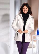 Jacke mit fester Kapuze 