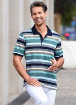 Poloshirt mit Knopfleiste 