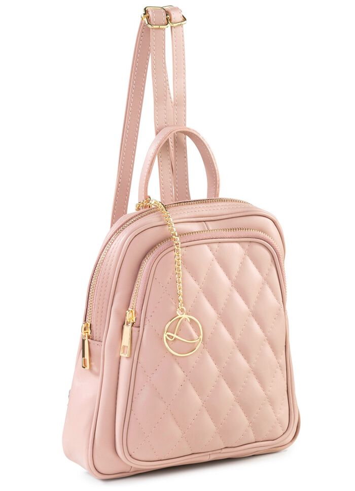 Laurina Kalbleder-Rucksack in angesagtem Dessin 