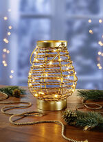 Beleuchtetes Windlicht 