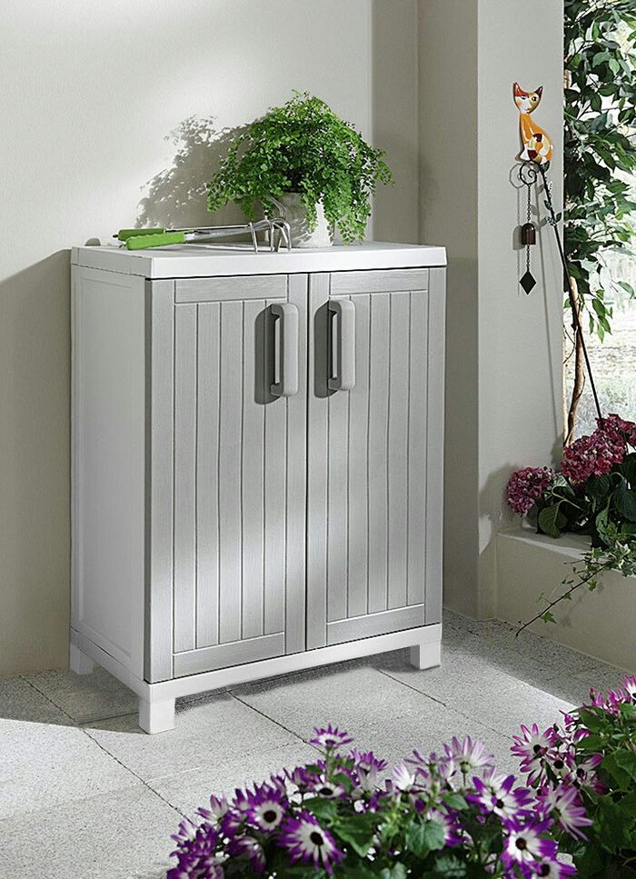 Aufbewahrungs-Schr&auml;nke aus Polypropylen 