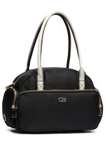 Collezione Alessandro Tasche aus Synthetikamterial SCHWARZ-ALTSILBER