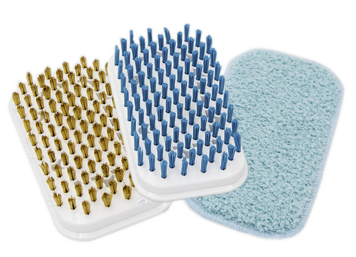 Bürstenset, 3-teilig, für den Livington Multi Scrubber 