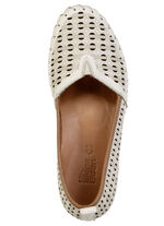 ELENA EDEN, sommerliche Damen-Slipper, Weite G, mit herausnehmbarem Fu&szlig;bett BEIGE