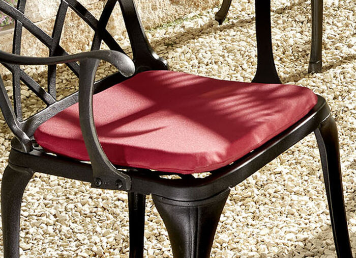 Outdoor-Sitzkissen mit hoher Lichtechtheit ROT
