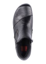 Rieker Bootie mit Ziersteppung SCHWARZ