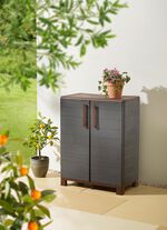 Gartenschrank &bdquo;Portofino Night&ldquo;, 2-t&uuml;rig 
