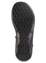 ELENA EDEN Sandale aus Nappaleder mit dezenter Knitter-Struktur SCHWARZ