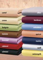 Edel-Jersey-Spannbetttuch von Bellana 