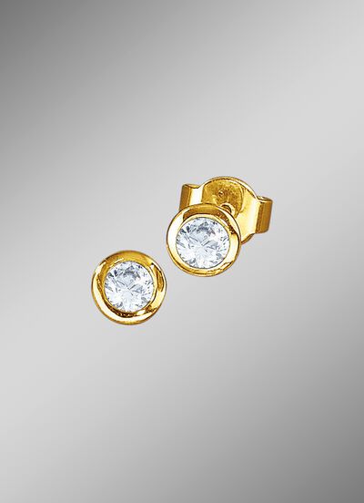 Hochgl&auml;nzende Ohrstecker 