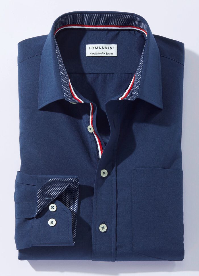 Hemd in 4 Farben mit Brusttasche 