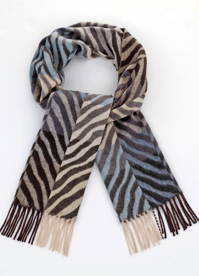 Schal mit Fantasiedessin 