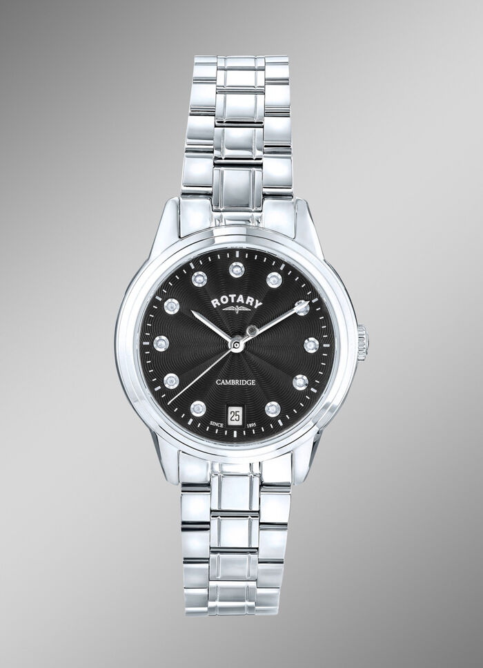 Damenuhr mit Edelstahlbandgehäuse 