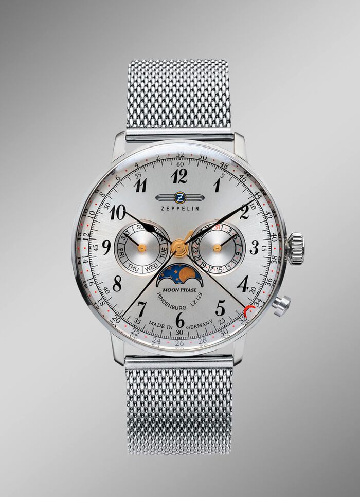Zeppelin-Quartz-Partneruhren aus der Serie Hindenbrurg 