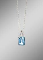 Strahlende Eleganz: Anh&auml;nger mit Ankerkette 