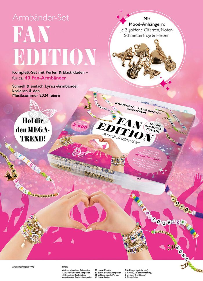 Schmuck-Bastelset Armb&auml;nder 