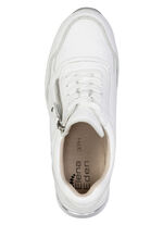 ELENA EDEN, bequeme Damen-Sneaker, Weite H, mit herausnehmbarem Fußbett WEISS
