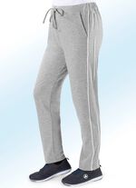 &bdquo;Plantier&ldquo;-Freizeithose in 3 Farben GRAU MELIERT