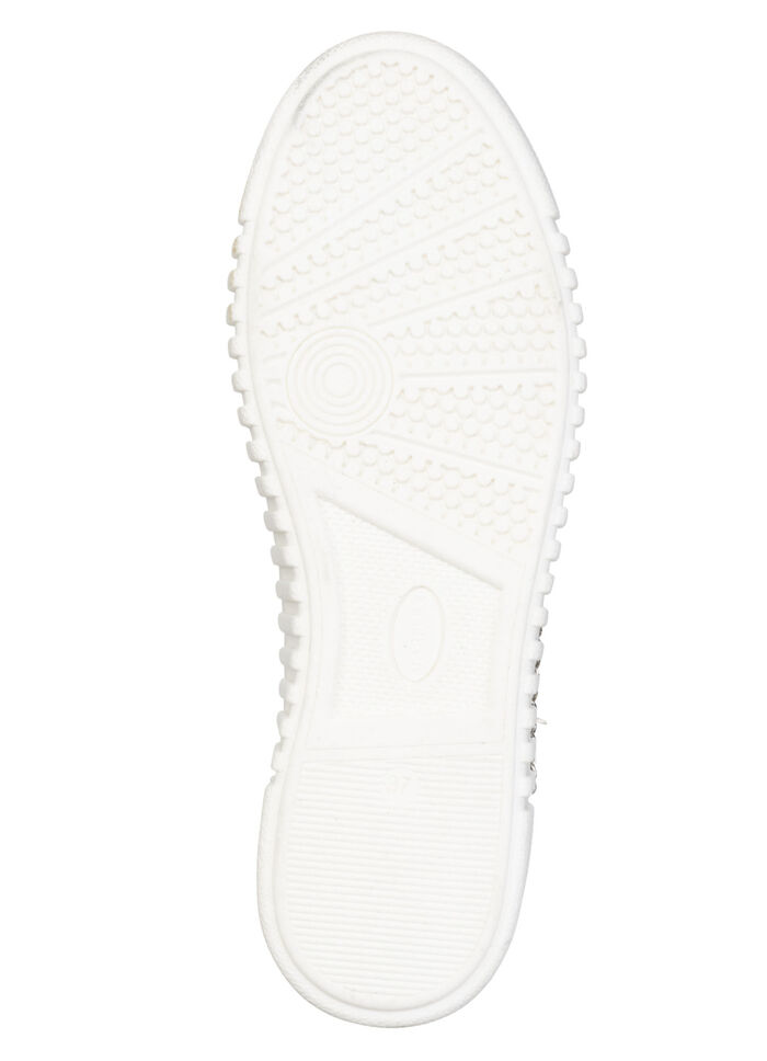 ELENA EDEN, stylische Damen-Sneaker, Weite G, herausnehmbares Fußbett SILBER