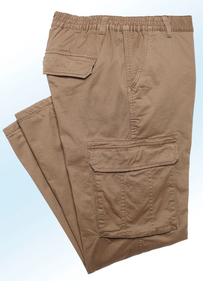 Thermohose mit Cargotaschen in 4 Farben 