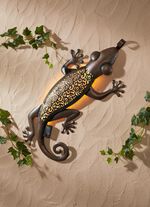 Solar-Gecko aus Eisen 