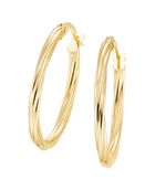 Tolle, gedrehte Creolen 