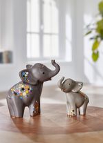 Goebel Elefant aus Porzellan BRAUN