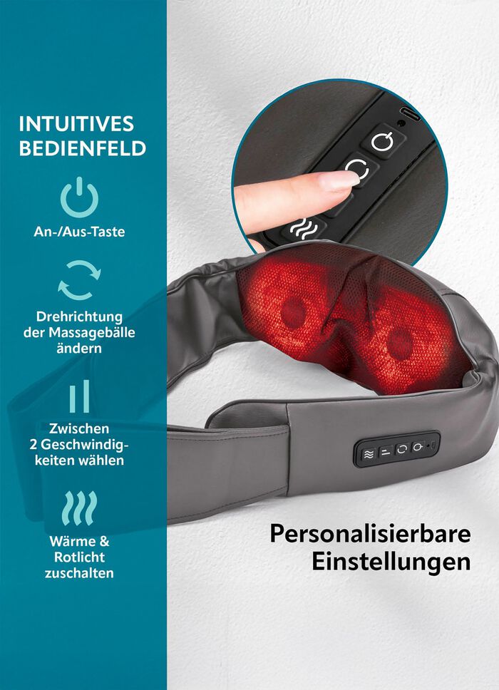 Vitalmaxx Shiatsu-Massageger&auml;t 