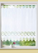 Kurzstore mit Blumen in Macram&eacute;-Spitze 