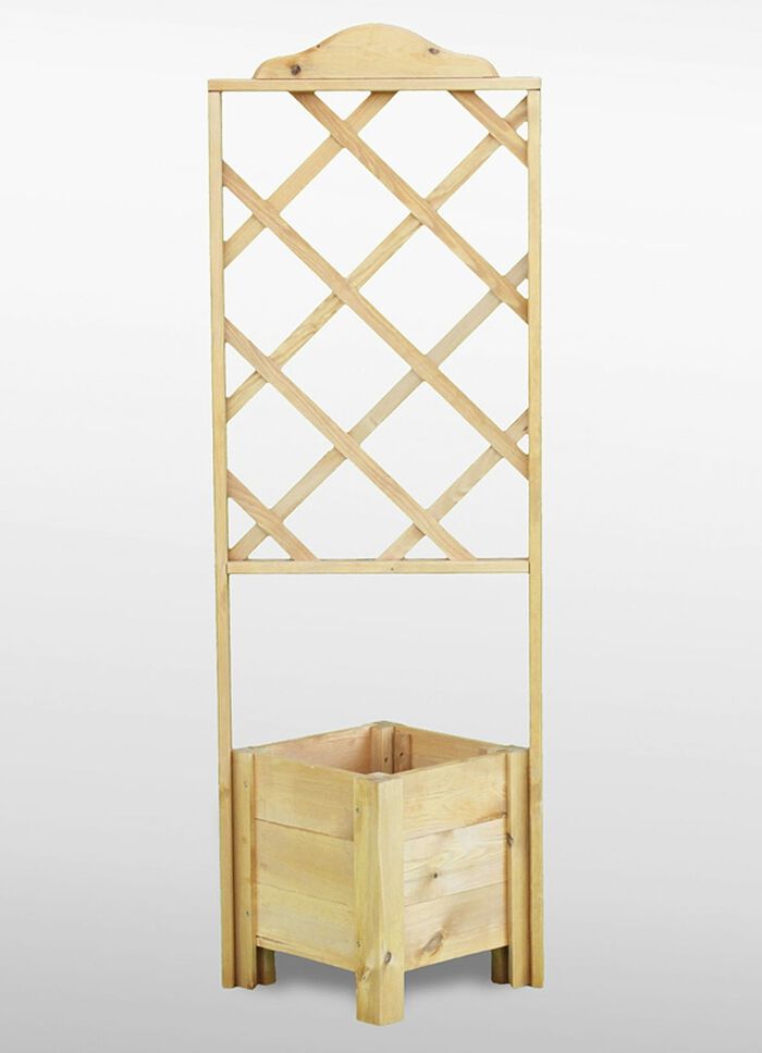 Pflanz-Spalier aus impr&auml;gniertem Kiefernholz 