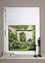 Kettenzugrollo mit Klemmtr&auml;gern 