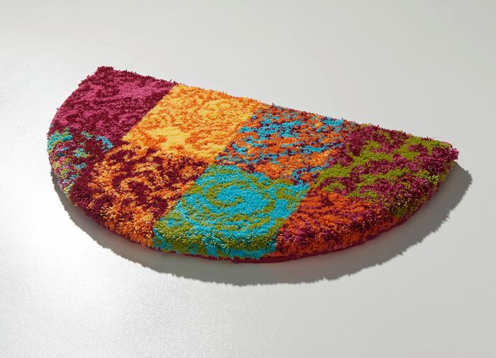 Badgarnitur von Grund mit weichem Flor 