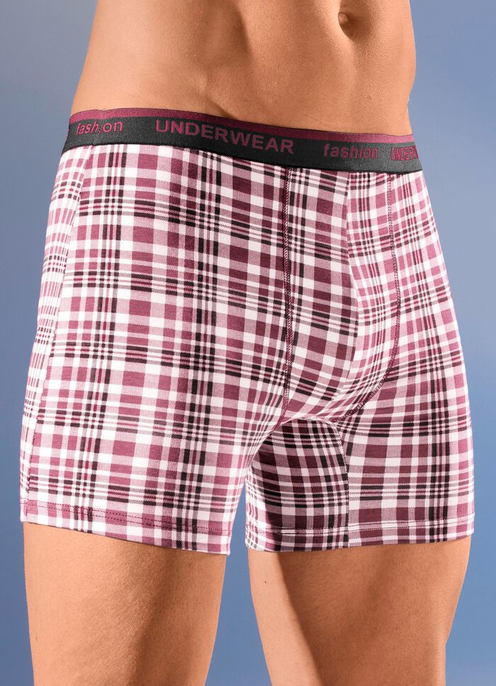 Viererpack Pants mit Elastikbund 