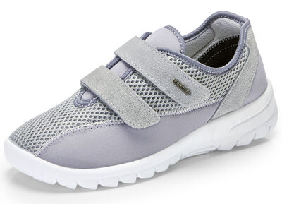 Bequeme Damen-Klettschuhe, Weite H, mit herausnehmbarem Fußbett 
