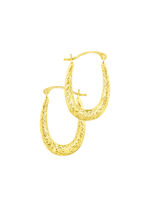 Creolen mit wundersch&ouml;ner Struktur 