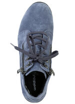 Waldläufer Schnür-Bootie mit seitlichen Glitzersteinchen JEANS