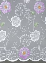 Kleinfenster-Store mit Stangendurchzug FLIEDER