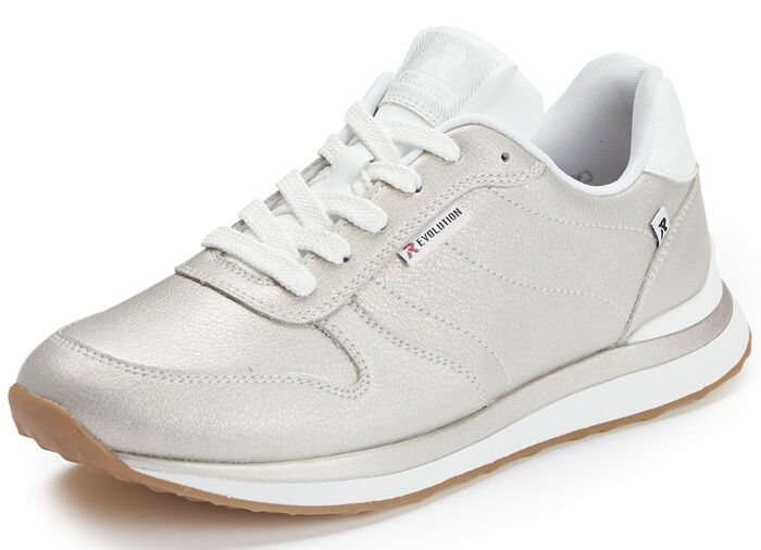 Rieker Sneaker mit MemoSoft-Textilfußbett GOLDBEIGE