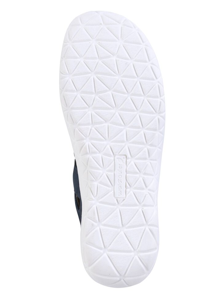 Waldl&auml;ufer Slipper aus Nubukleder MARINE