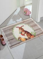 Fu&szlig;matte mit rutschfestem Waffelr&uuml;cken 