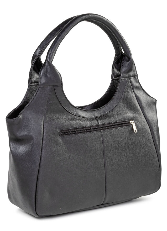 Laurina Tasche aus Nappaleder und Synthetikmaterial SCHWARZ