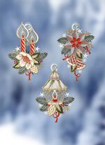 Weihnachtliche Fensterbilder, 3er-Set 