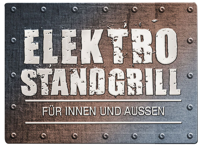 Elektrogrill inkl. Standfuß – als Stand- oder Tischgrill verwendbar