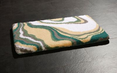 Badgarnitur in harmonischen Farbt&ouml;nen GR&Uuml;N