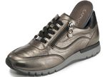 Caprice Schn&uuml;rschuh mit praktischem Seitenrei&szlig;verschluss BRONZE