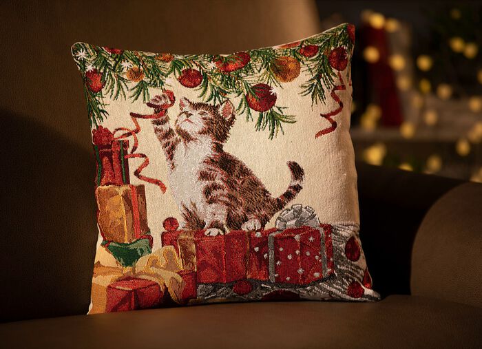 Kissenbezug aus Gobelin 